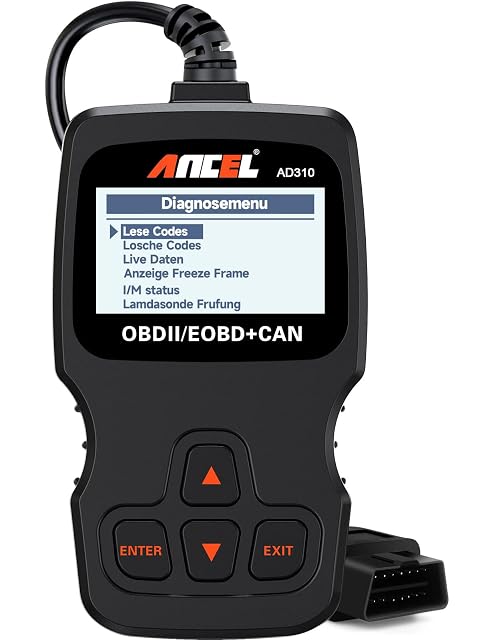ANCEL AD310 OBD2 code reader with cable